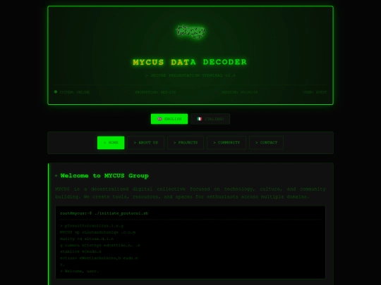 index screenshot