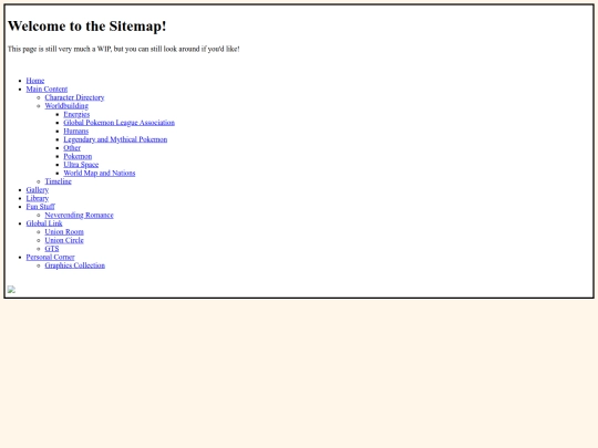 sitemap screenshot