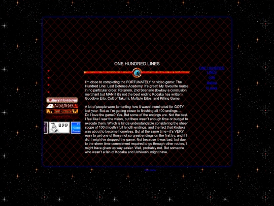 blog screenshot