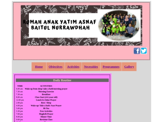 activities screenshot