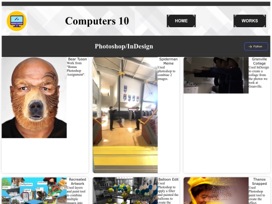 layout screenshot