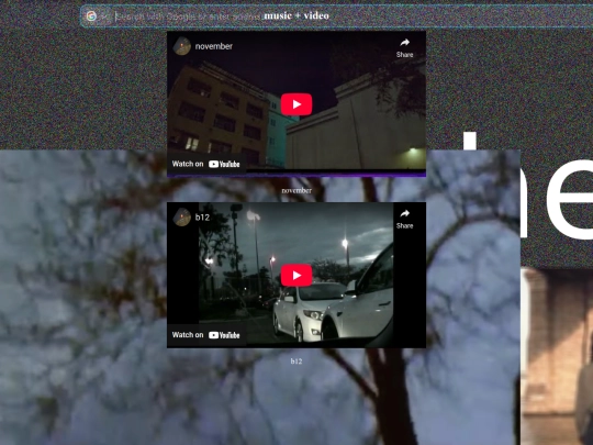 musicpage screenshot