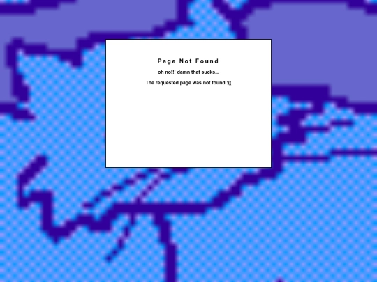 not_found screenshot
