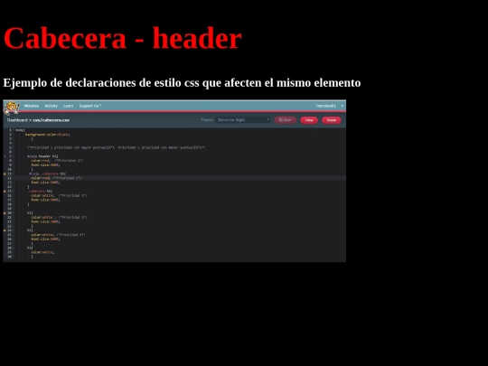html/herencia screenshot