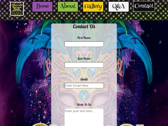 Mardi-Gras/contact screenshot
