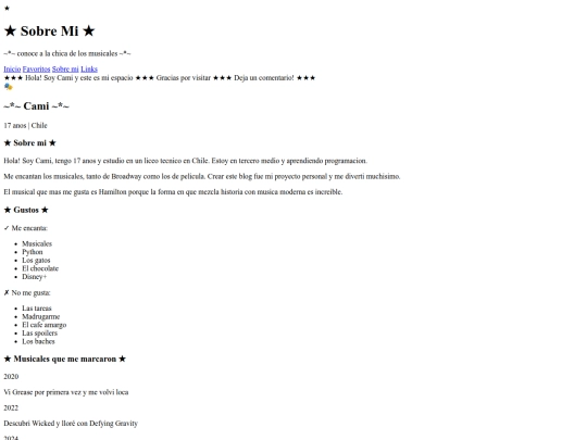 camimi/sobremi screenshot