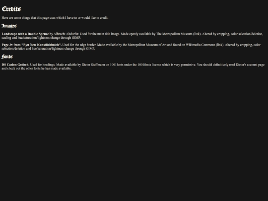 credits screenshot