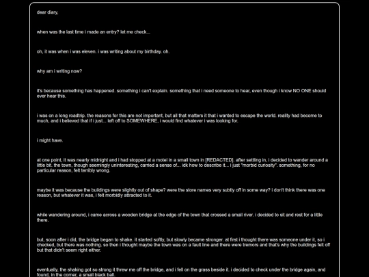 M649/diary screenshot