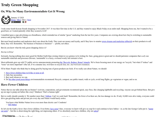 blog/2018-01-15-TrulyGreenShopping screenshot