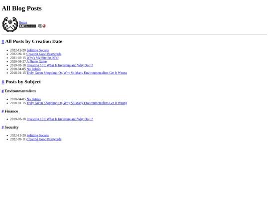 blog screenshot