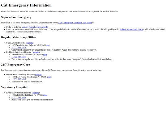 catemergencies screenshot
