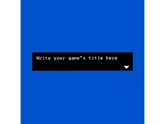 drafts/bitsy/write_your_game_s_title_here screenshot