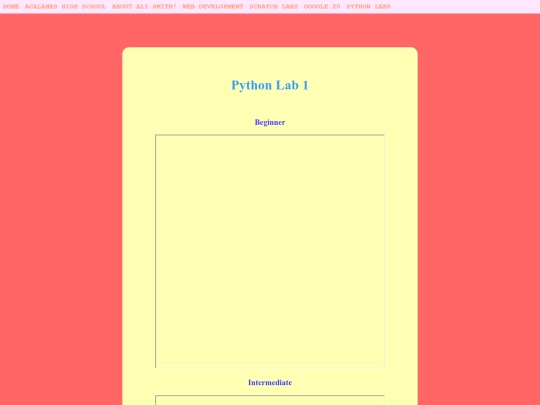python/python1 screenshot