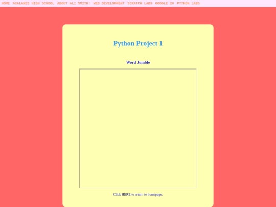 python/pythonlproject1 screenshot