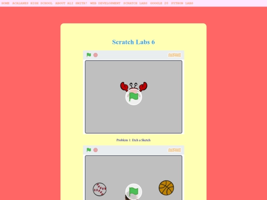 scratch/ScratchLab6 screenshot