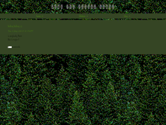 blog screenshot