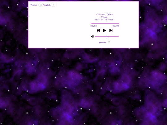 musicplayer screenshot