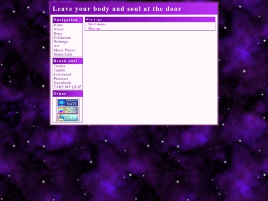 writing screenshot