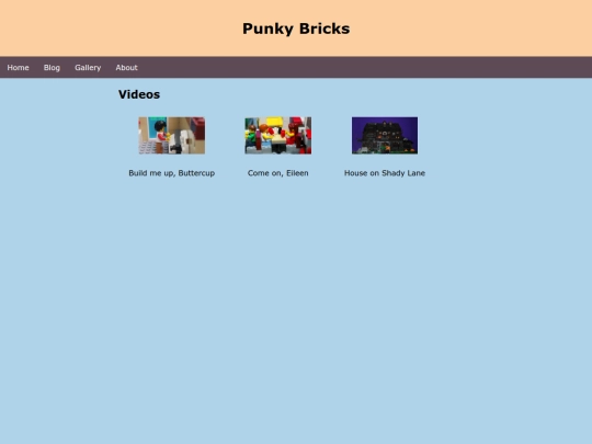 videos screenshot