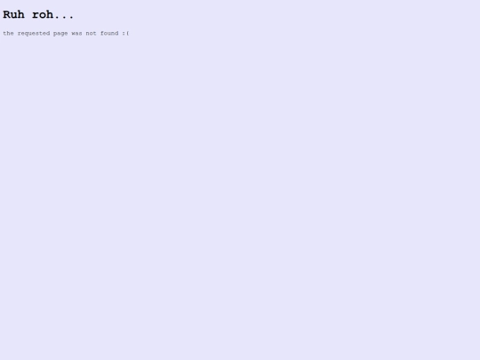 not_found screenshot