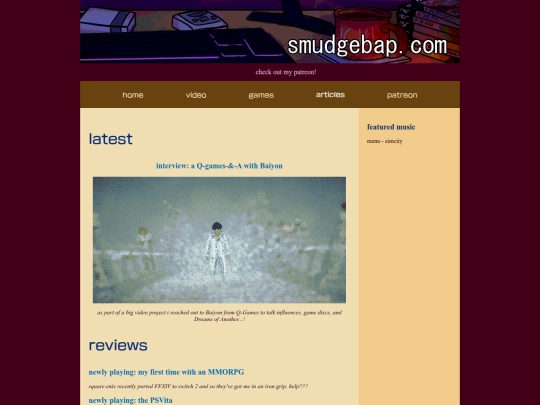 articles screenshot