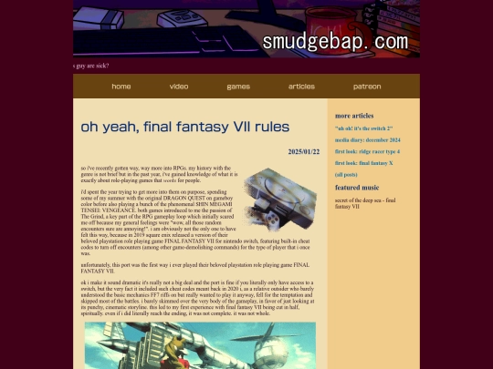review/finalfantasy7 screenshot