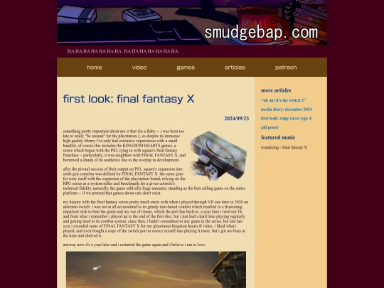 review/finalfantasyX screenshot