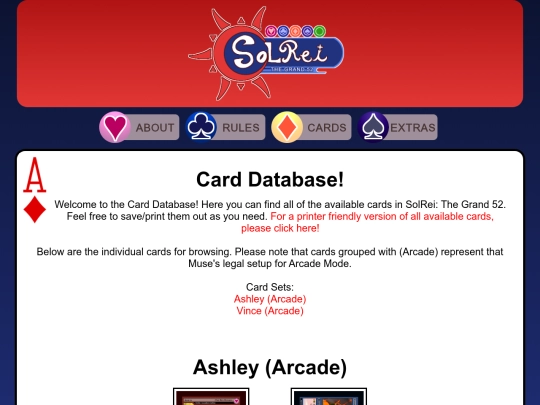 games/solrei/cards screenshot