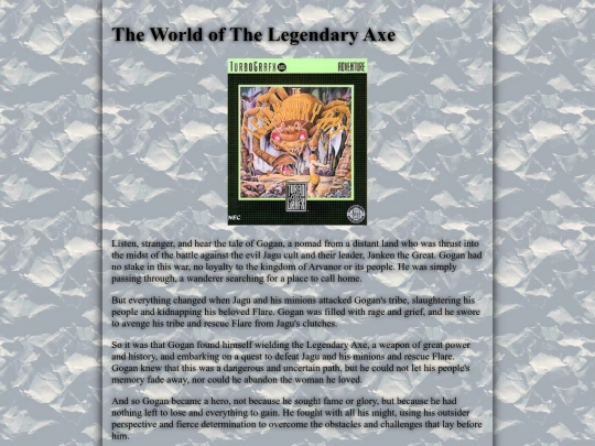legendaryaxe screenshot