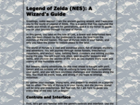 legendofzelda screenshot