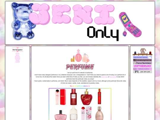 perfume screenshot