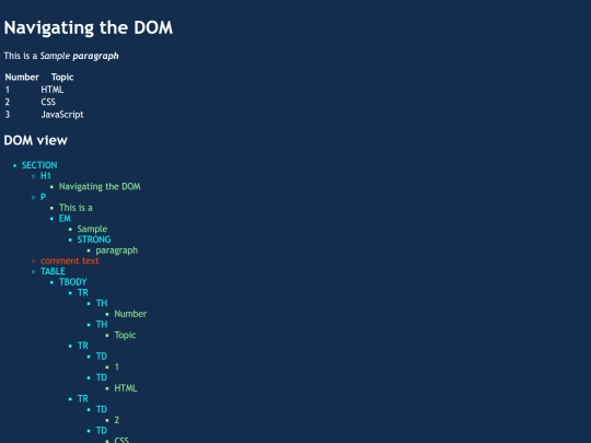 DOMView/dom screenshot