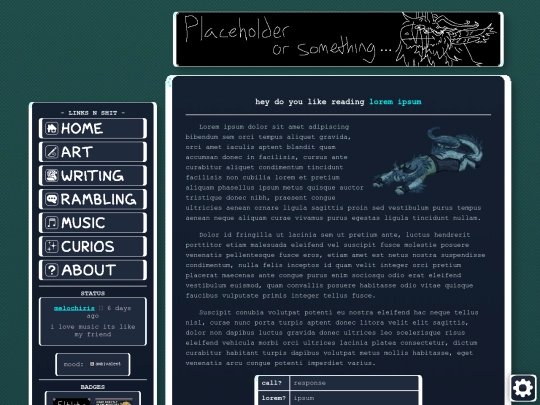 test screenshot