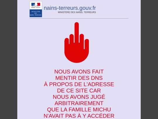 Site_masque screenshot