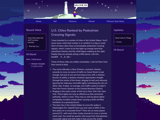 pedestrian screenshot