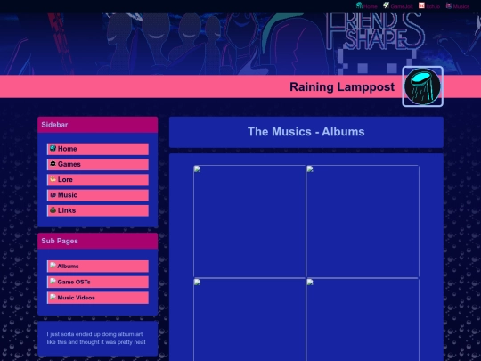 albums screenshot