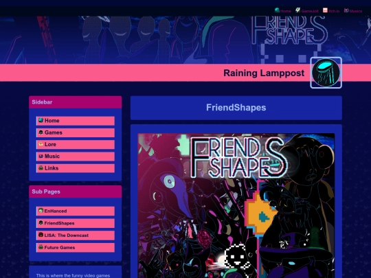 friendshapes screenshot