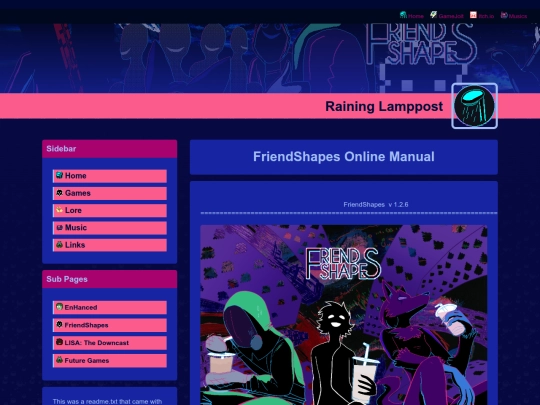 friendshapesonlinemanual screenshot