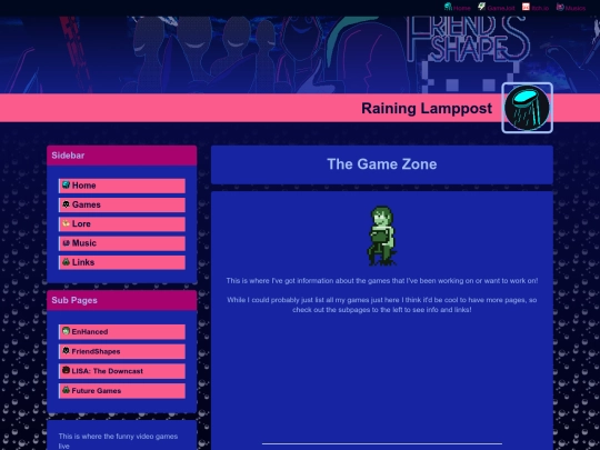 games screenshot