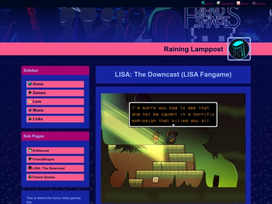 lisadowncast screenshot