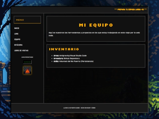 pages/equipo screenshot