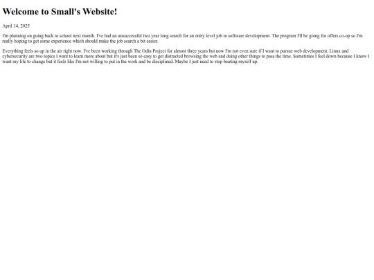 index screenshot