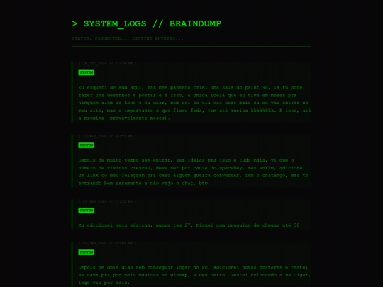 logs screenshot