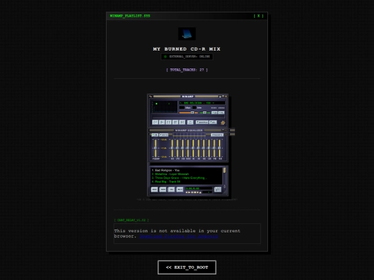 playlist screenshot