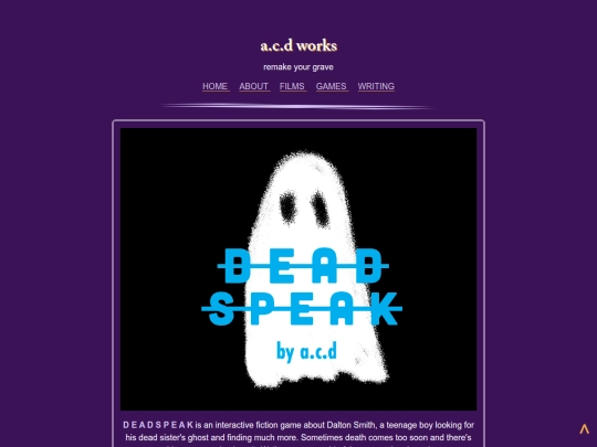 games/deadspeakinfo screenshot