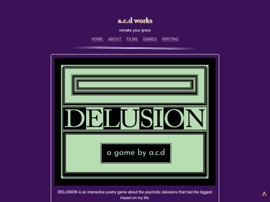 games/delusioninfo screenshot