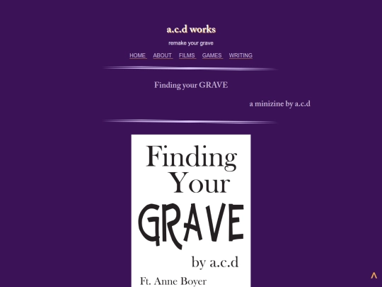 writing/minizines/grave screenshot