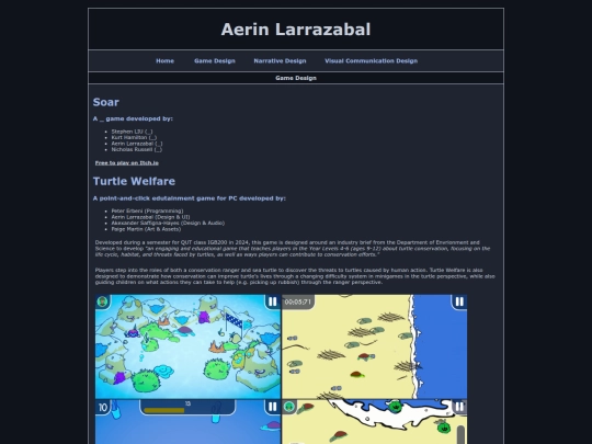 games screenshot