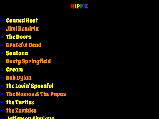 hippiejams screenshot