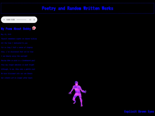 poetry screenshot